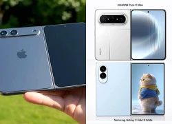 Điện thoại gập kiểu dáng lạ của Samsung lộ ảnh và cấu hình hoàn chỉnh