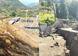 Vết sạt trên núi và mệnh lệnh 'thép' tại dự án xây trường trăm tỷ ở Lai Châu