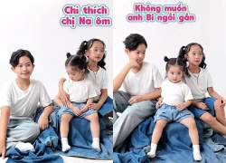 3 nhóc tỳ nhà Khánh Thi - Phan Hiển cực đáng yêu: Kubi ra dáng hot boy, Anna điệu đà, Lisa chiếm trọn "spotlight"