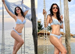 Anh Thư diện bikini khoe đường cong nóng bỏng ở tuổi 44