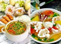 Cuối tuần nắng nóng làm ngay bát canh chua hải sản kiểu này: Nước ngọt thanh mát ruột, đánh tan mệt mỏi oi bức