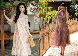 Kiểu váy họa tiết ấn tượng nhất mùa