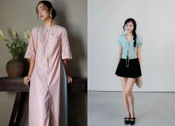 Lột xác diện mạo cùng trang phục thắt nơ tinh tế