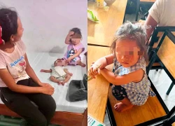 Mẹ đưa 2 con nhỏ đi bộ lầm lũi dưới nắng 40 độ: Lãnh đạo xã thông tin
