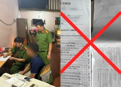 Phá đường dây làm giả giấy khám sức khỏe, con dấu bệnh viện