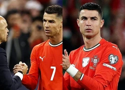 Roberto Martinez dè chừng với Cristiano Ronaldo