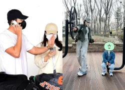 Son Ye Jin - Hyun Bin đưa con trai đi nghỉ mát, 1 hành động của bé khiến MXH nổ tung