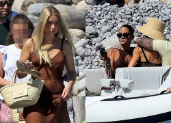 Tiểu thư Harper Beckham diện váy 2 dây khoe body phổng phao nhưng bị chê "già" hơn tuổi, Beckham lịch thiệp với người đẹp trước mặt Victoria