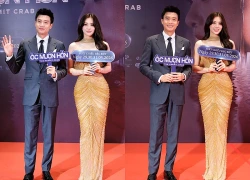Tiểu Vy khoe nhan sắc nổi bật khi sánh vai Quốc Trường