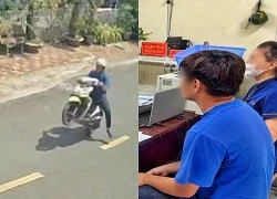 Xử phạt thanh niên chạy xe máy bốc đầu ở TPHCM