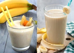 Điều gì xảy ra khi kết hợp chuối với sữa?