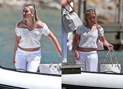 Harper Beckham chuẩn tiểu thư nhà tài phiệt: Khoác túi hiệu hơn 12.000 USD đi chơi, mặc áo trễ vai khoe visual thiếu nữ xinh đẹp tuổi 14