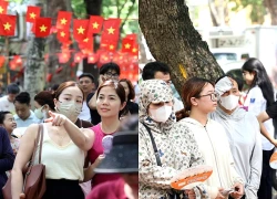 Những khoảnh khắc đầy cảm xúc trong kỳ thi vào lớp 10 tại Hà Nội