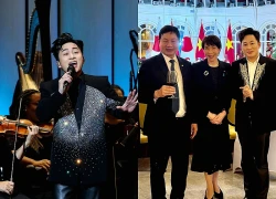 Ca sĩ Việt diễn chào mừng Thủ tướng Nhật Bản: Nhận giải quốc tế, được Bộ VH-TT-DL vinh danh, giọng hát gắn liền sự kiện quốc gia