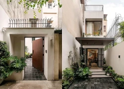 Căn nhà không xây dựng hết đất, dành 'khoảng thở' trong ngõ nhỏ