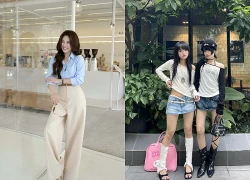 Làm mới bộ cánh cũ kỹ bằng thắt lưng da bản nhỏ tinh tế