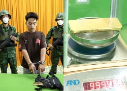 Vận chuyển trái phép gần 1kg vàng từ Campuchia về Việt Nam