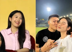 Chu Thanh Huyền - Quang Hải tình tứ trên khán đài, Doãn Hải My một mình lẻ bóng?