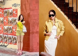 Tạo dấu ấn riêng trong phong cách ngày nắng với gam màu vàng