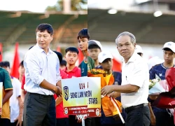 HLV Kim Sang Sik dự khán festival bóng đá quốc tế Gia Lai 2026