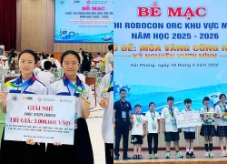 Học sinh Tuyên Quang xuất sắc đoạt 2 giải Nhì tại Cuộc thi Robocon ORC khu vực miền Bắc