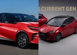 Lộ ảnh Toyota Yaris phiên bản thuần điện