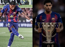 Marcus Rashford đi vào lịch sử sau khi giúp Barca vô địch La Liga