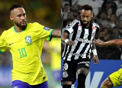 Neymar trở lại tuyển Brazil