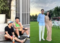 Cảnh con trai tỷ phú Johnathan Hạnh Nguyễn ngồi bệt trên vỉa hè ăn bánh mì