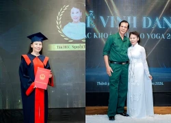 Mẹ ruột Hồ Ngọc Hà nhận bằng tốt nghiệp ở tuổi U70, dân tình chúc mừng