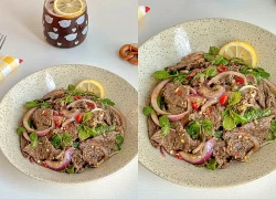Nắng lên thèm món thanh mát: Bò trộn bạc hà chuẩn vị chua cay dọn sạch mâm, eo thon dáng gọn đẹp