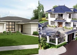 Những mẫu nhà vườn mái Nhật đẹp ấn tượng