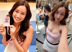 Trương Tri Trúc Diễm khoe ảnh trực tiếp casting Victoria's Secret, quyết săn đôi cánh thiên thần ở tuổi 39