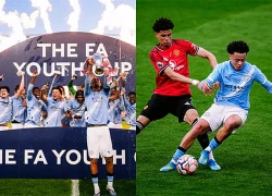 Truyền nhân nhà Heskey ghi bàn, Man City đánh bại MU để lên ngôi tại FA Youth Cup