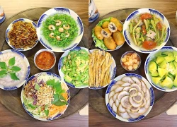 10 mâm cơm gia đình thanh mát, dễ làm cho mùa hè thảnh thơi