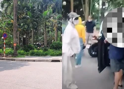 Công an Hà Nội mời làm việc người phụ nữ chửi bới, đá tài xế ô tô sau va chạm trên đường