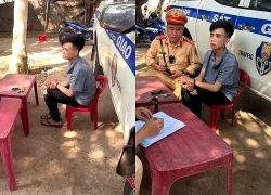 CSGT Đắk Lắk bắt nóng nghi phạm cướp vàng đang chạy trốn trên xe khách