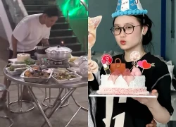 Duyên Nguyễn ăn sinh nhật hoành tráng, CĐM xót xa nhớ lại sinh nhật Long Hour