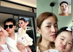 Gin Tuấn Kiệt đi làm xa nhớ vợ con, bé Anya càng lớn càng giống bố