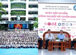 Học sinh khối 12 Trường THCS và THPT Nguyễn Tất Thành 'đỗ' đại học sớm
