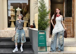 Khẳng định phong cách riêng cùng quần jeans rách