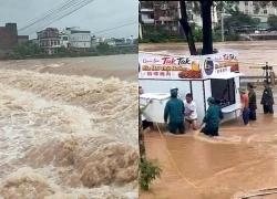 Mưa lớn gây ngập nhiều khu dân cư ở Quảng Ninh