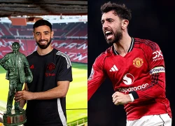 Nhận hat-trick danh hiệu, Bruno Fernandes lập kỳ tích vô tiền khoáng hậu tại MU