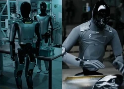 Robot hình người làm việc liên tục 8 giờ