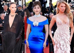 Thảm đỏ Cannes ngày 5: "Chị đại" Chompoo Araya chiếm trọn spotlight, siêu mẫu Nga ngang nhiên hở bạo phạm quy