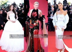 Thảm đỏ Cannes ngày 6: "Cô dâu" Yoona đẹp chấp ống kính hung thần, "trùm hở bạo" Bella Hadid kín đáo bất ngờ
