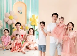 Thiếu gia nhà bầu Hiển - Đỗ Quang Vinh khoe con thứ 3 tròn 1 tuổi, gửi lời cảm ơn đặc biệt đến "hậu phương"