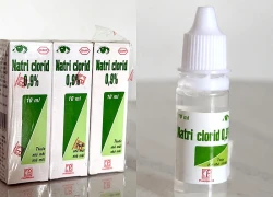 Thu hồi toàn bộ một lô nước muối nhỏ mắt Natri clorid 0,9%