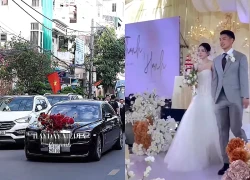 Văn Thanh rước "chị đẹp gymer" Bích Hạnh về dinh bằng Rolls-Royce bạc tỷ, cô dâu xinh không điểm chê