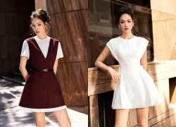 Váy chữ A vừa thanh lịch lại năng động, diện đi làm đi chơi đều đẹp